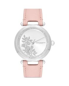 Часы Signature Floral, 34 мм Olivia Burton, цвет Silver