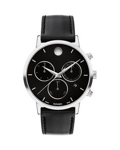 Музейный классический хронограф, 42 мм Movado, цвет Black