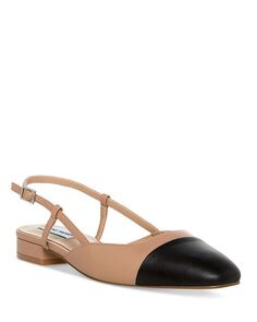 Женские балетки Belinda с открытой пяткой STEVE MADDEN, цвет Tan/Beige