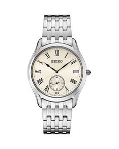 Часы Essentials, 39 мм Seiko Watch, цвет Ivory/Cream