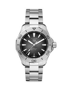 Автоматические часы Aquaracer Professional 200, 40 мм TAG Heuer, цвет Black