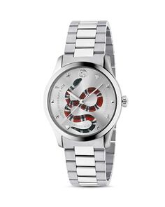 Часы G-Timeless, 38 мм Gucci, цвет Silver