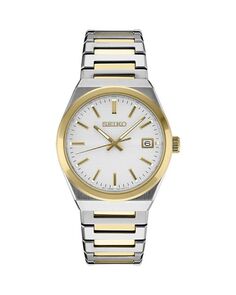 Часы Essentials, 39 мм Seiko Watch, цвет Silver