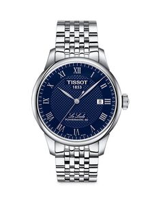 Часы Ле Локль, 39,3 мм Tissot, цвет Blue