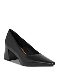 Женские туфли-лодочки Altea на блочном каблуке с острым носком Vagabond, цвет Black