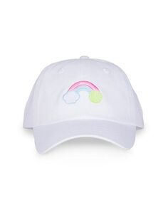 Детская кепка для тенниса в стиле радуги пастельных тонов для девочек Ame &amp; Lulu, цвет White