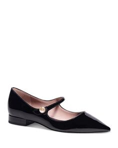 Женские туфли на плоской подошве Mary Jane с искусственным жемчугом Maya kate spade new york, цвет Black