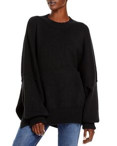 Свитер-туника Easy Street Free People, цвет Black