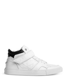 Женские кроссовки Mid Flash Zadig &amp; Voltaire, цвет White