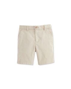 Хлопковые эластичные шорты-бермуды для мальчиков Vineyard Vines, цвет Tan/Beige