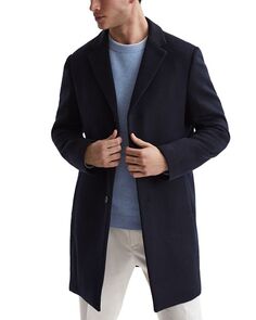 Двубортное пальто REISS, цвет Blue