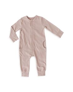 Комбинезон унисекс Essentials с карманами и длинными рукавами - для малышей Pehr, цвет Pink