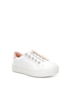 Кроссовки Mini Liviah на платформе для девочек KURT GEIGER LONDON, цвет White