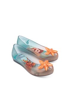 Туфли Ultra + Little Mermaid II для девочек Mini Melissa, цвет Multi