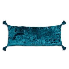 Декоративная подушка Velvet Crush, 13 x 36 дюймов Surya, цвет Blue