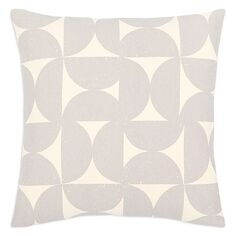 Декоративная подушка Natur с геометрическим рисунком, 20 x 20 дюймов Surya, цвет Gray