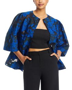Куртка Burnout с цветочным принтом Misook, цвет Blue