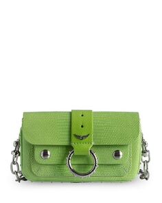 Кожаный кошелек Kate с тиснением Zadig &amp; Voltaire, цвет Green