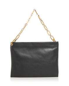 Кожаная сумка через плечо Bettina ALLSAINTS, цвет Black