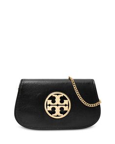 Кабриолет-клатч Reva Tory Burch, цвет Black