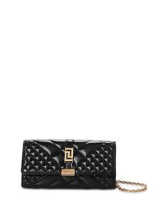 Мини-сумка Greca Goddess Versace, цвет Black