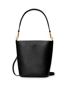 Сумка-ведро McGraw Tory Burch, цвет Black