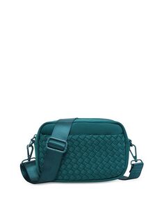 Небольшая плетеная сумка через плечо Inspiration из неопрена Sol &amp; Selene, цвет Green