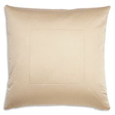 Простая стеганая декоративная подушка Frette, цвет Tan/Beige