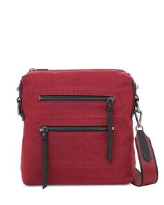 Маленькая нейлоновая сумка через плечо Chelsea Botkier, цвет Red