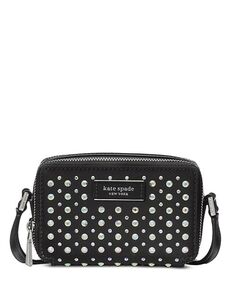 Кроссбоди с двойной молнией и микроукрашением kate spade new york, цвет Black