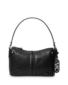 Большой кожаный клатч Astor Michael Kors, цвет Black