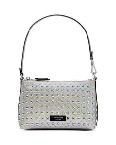 Клатч Lulu с кристаллами East West kate spade new york, цвет Silver