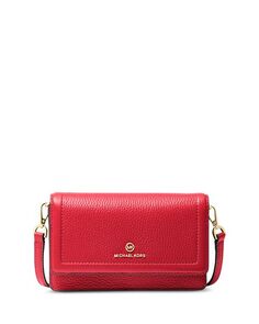 Маленькая сумка через плечо Jet Set Charm для телефона Michael Kors, цвет Red