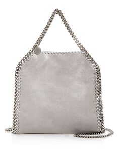 Миниатюрная складная сумка-тоут Falabella Stella McCartney, цвет Gray