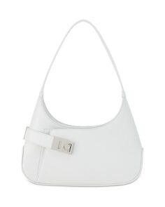 Архивная сумка через плечо Ferragamo, цвет White