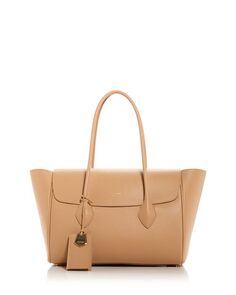 Кожаная сумка для покупок Ferragamo, цвет Tan/Beige