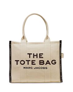Жаккардовая большая сумка MARC JACOBS, цвет Tan/Beige