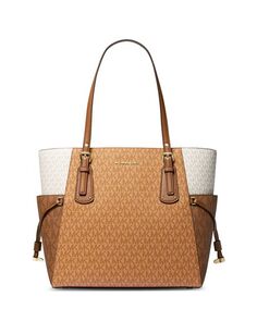 Средняя сумка-тоут Voyager EW Michael Kors, цвет Brown