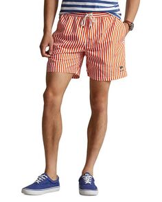 Плавки Traveler Classic Fit 5,75 дюйма Polo Ralph Lauren, цвет Orange