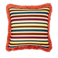 Декоративная подушка для улицы Avant Garden, 20 x 20 дюймов Mackenzie-Childs, цвет Multi