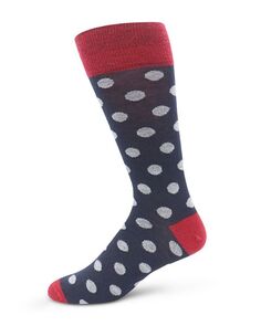 Носки из смеси хлопка с контрастными точками The Men&apos;s Store at Bloomingdale&apos;s, цвет Multi