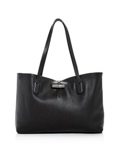 Большая сумка-тоут Roseau Essential Longchamp, цвет Black