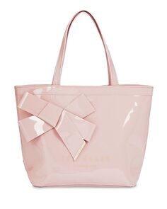 Маленькая сумка-тоут Icon с бантом и узлом Ted Baker, цвет Pink