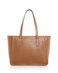 Ле Фулон&amp;;eacute; Кожаная сумка-тоут Longchamp, цвет Brown
