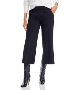Укороченные матросские брюки KARL LAGERFELD PARIS, цвет Black