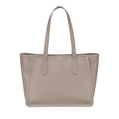 Ле Фулон&amp;;eacute; Кожаная сумка-тоут Longchamp, цвет Tan/Beige