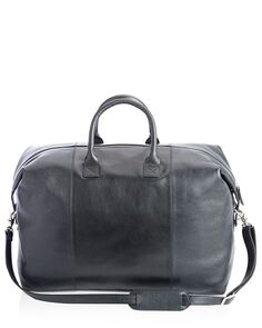 Кожаная спортивная сумка Weekender ROYCE New York, цвет Black