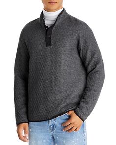 Двусторонний стеганый пуловер Corbet Marine Layer, цвет Gray