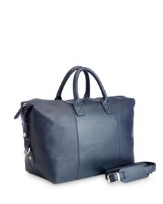 Кожаная спортивная сумка Weekender ROYCE New York, цвет Blue