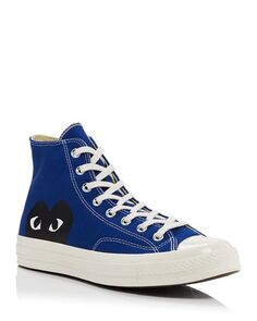 Высокие кеды Chuck Taylor унисекс из коллаборации с Converse Comme des Garçons, цвет Blue